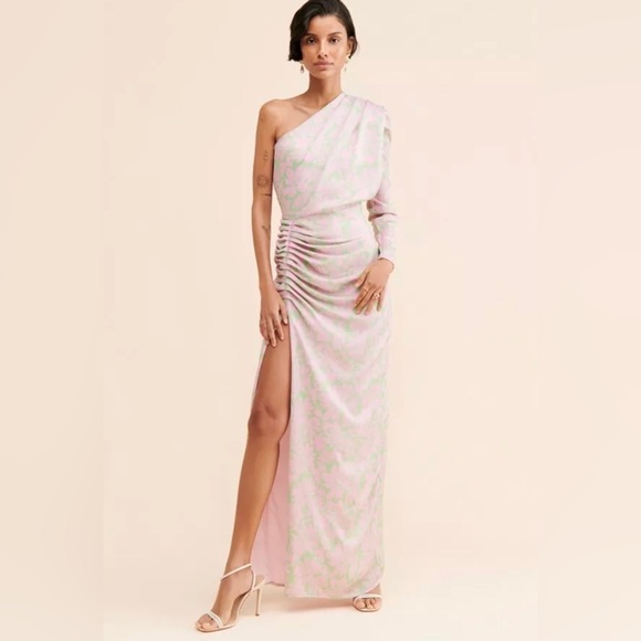 Free People Dresses & Skirts - Free People x Azulu Sunny Satin Gown Size S. B27
